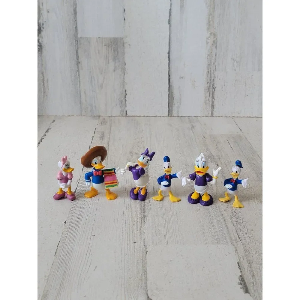 Daisy Donald Duck couple variety pack‎ toy Figure Set Disney